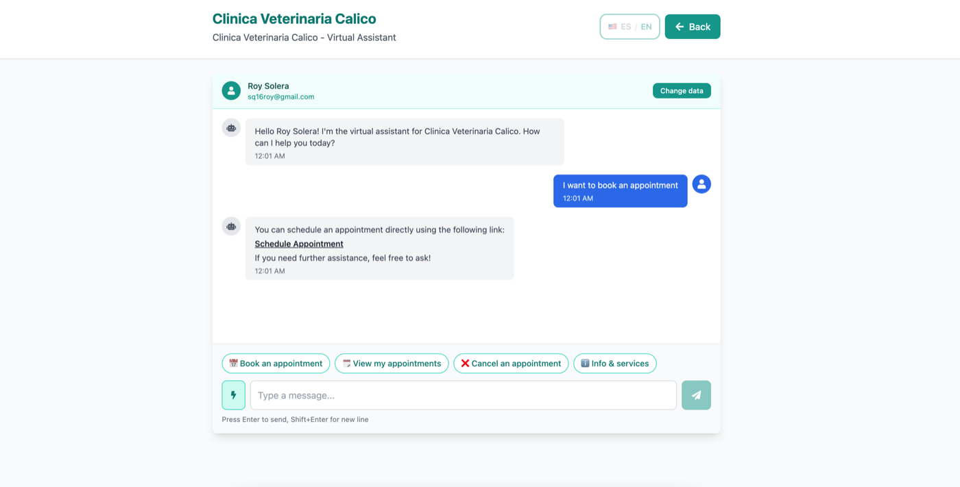 AI virtual assistant